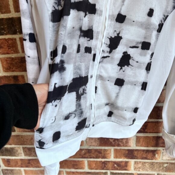 Lululemon Noir Jacket IIGhost Weave White Black / White - Picture 5 of 14